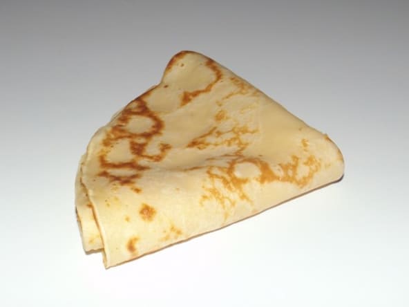 Crêpes au lait concentré non sucré