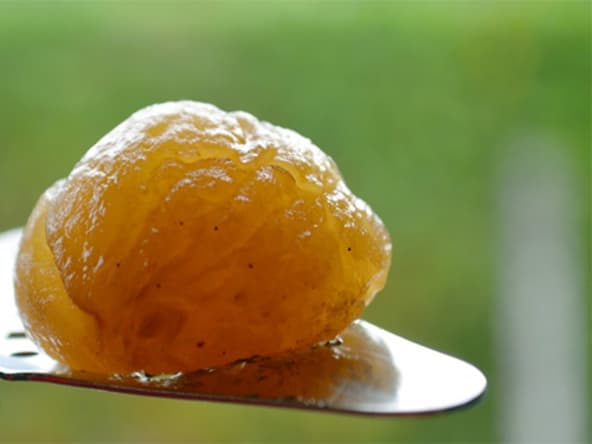 Marron glacé confit maison