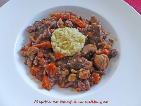 Mijotée de bœuf à la châtaigne