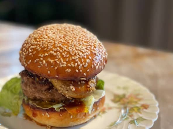 Hamburger au foie gras de Cyril Lignac