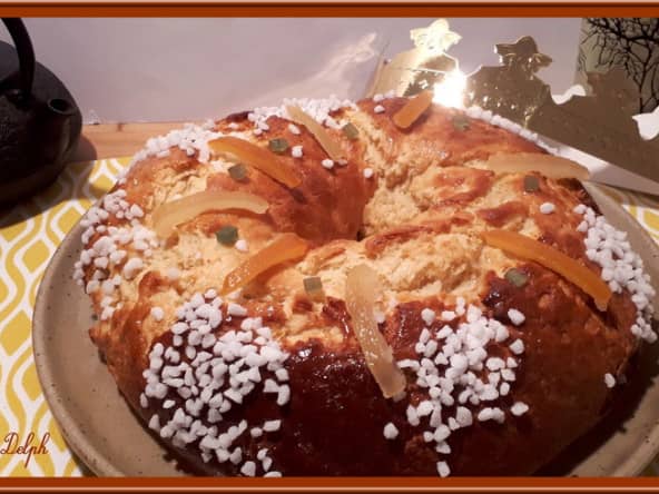 Couronne des rois briochée