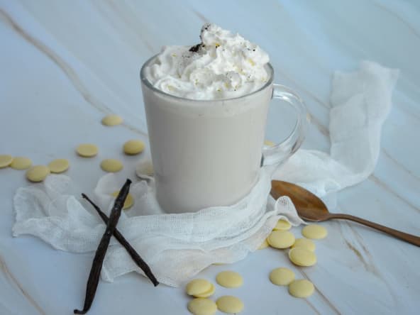 Chocolat blanc chaud