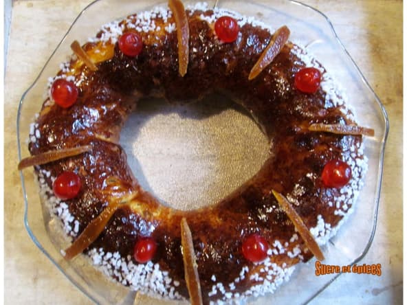 Brioche provençale aux fruits confits