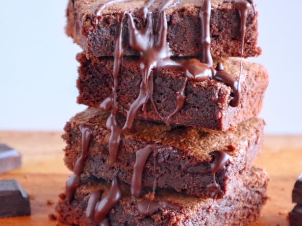 Brownie fondant au chocolat