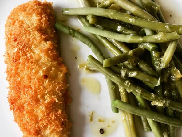 Filets de maquereaux panés au panko