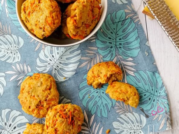 Cookies carottes et comté