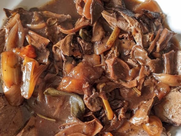 Cuissot de sanglier rôti 5 heures