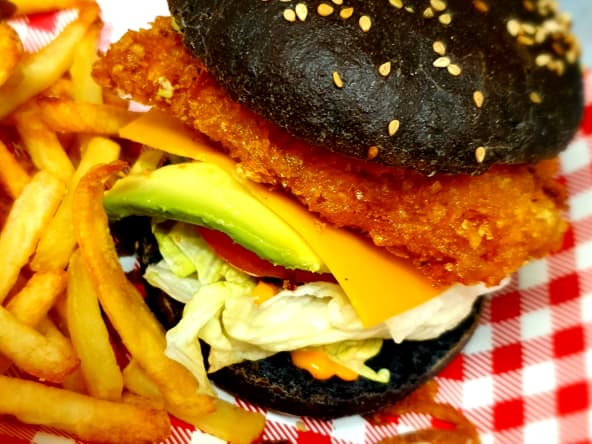 Burgers poulet avocat