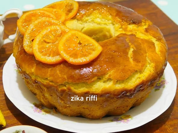 Brioche à l'orange et mascarpone