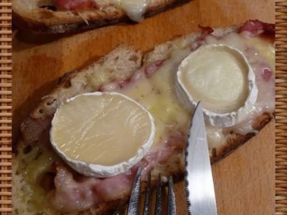 Tartines de chèvre