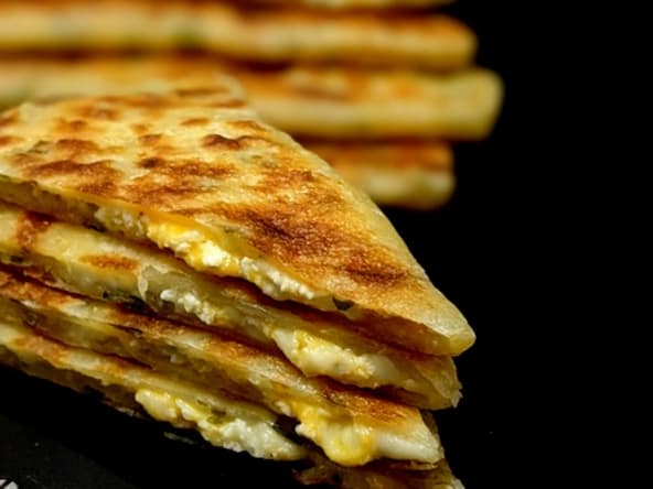 Galettes farcies façon Gözleme
