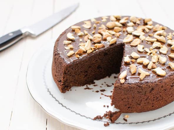 Gâteau chocolat betterave sans gluten