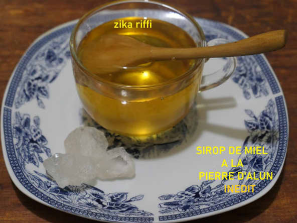 Sirop de miel à l'alun