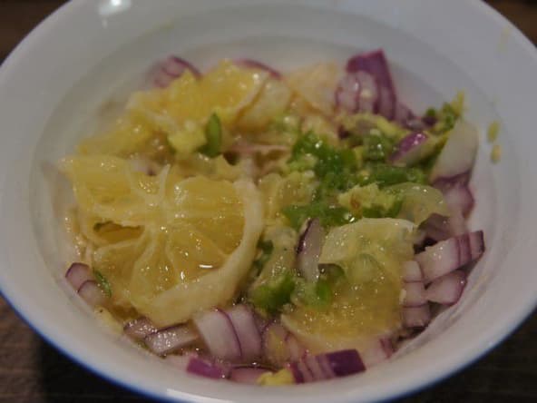 Sauce citron épicée