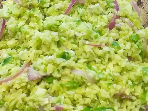 Rougail mangues vertes