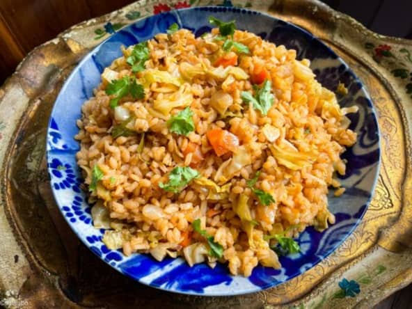 Riz au chou