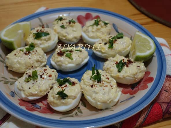 Oeufs farcis thon mayonnaise