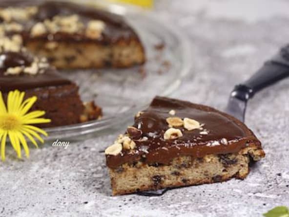 Gâteau au chocolat noisettes et ricotta