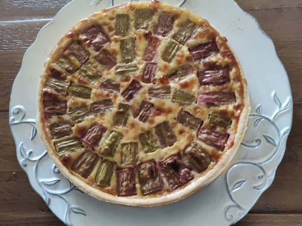 Tarte à la rhubarbe