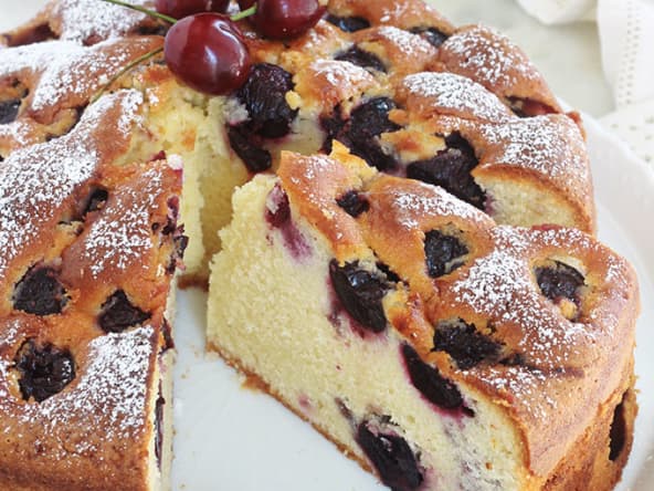 Gâteau aux cerises