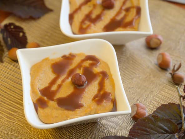 Semoule au lait à la noisette