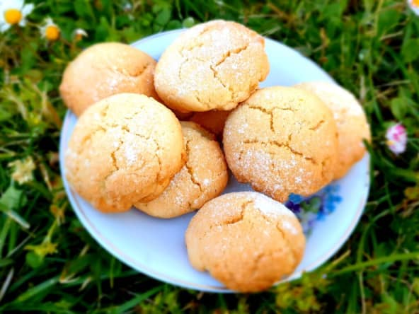 Biscuits craquelés au citron