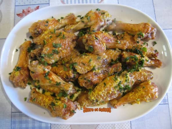 Ailes de poulet au citron et au poivre