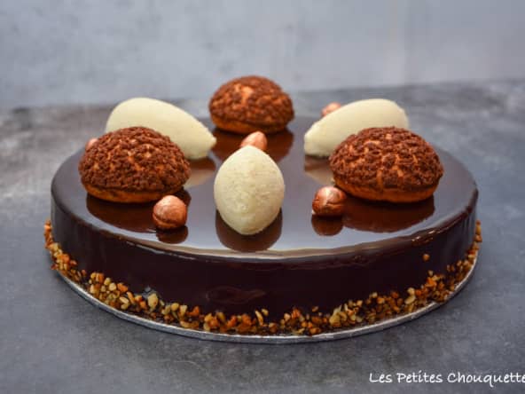 Tarte Orée des Bois poires chocolat