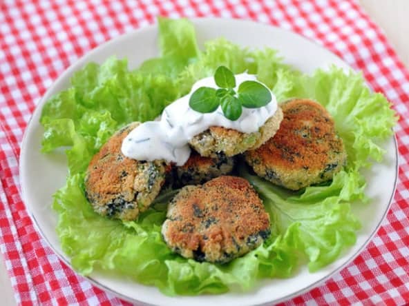 Blinis de courgettes