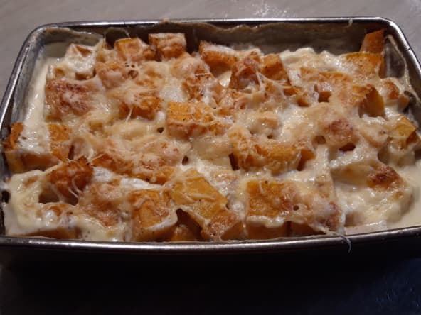 Gratin de Butternut au chèvre