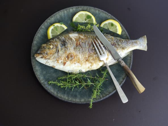 Daurade à la plancha