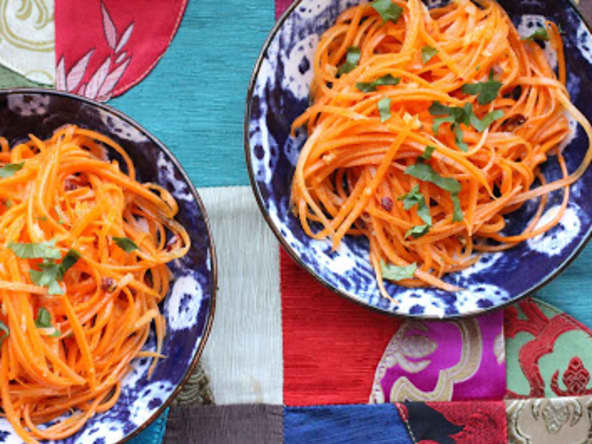 Salade de carottes à la chinoise
