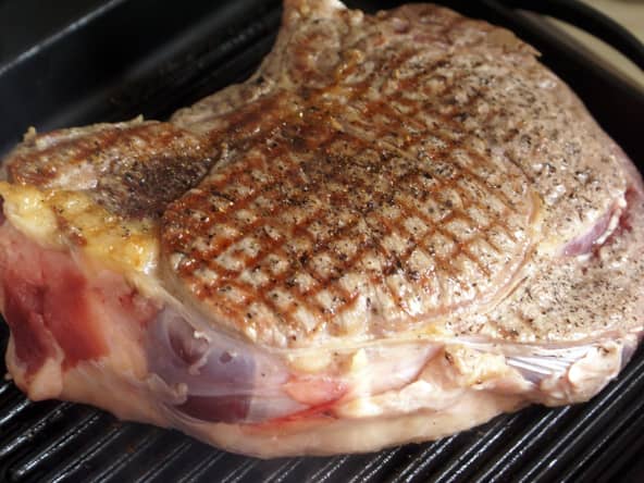 Côte de boeuf grillée
