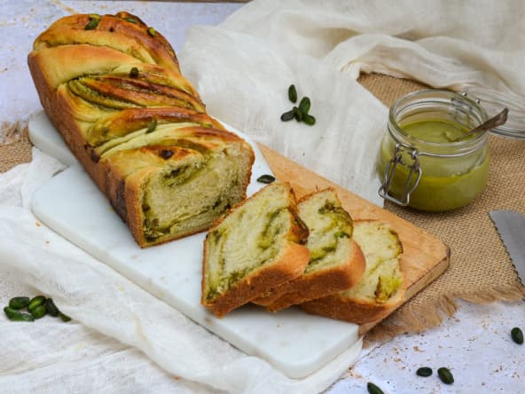 Babka à la pistache