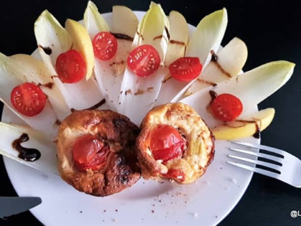 Petites quiches sans pâte au Philadelphia