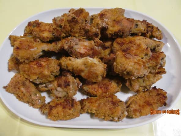 Ailes de poulet façon KFC au four