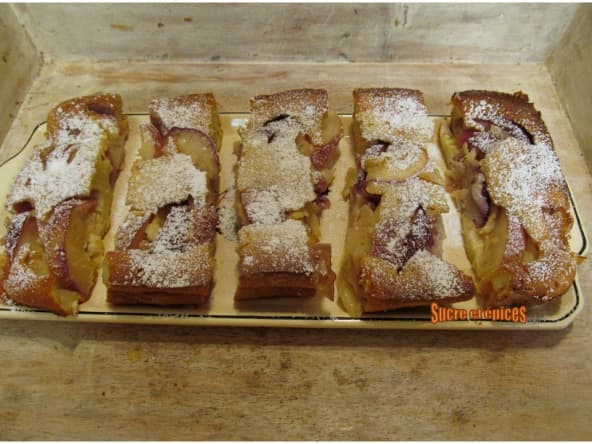 Clafoutis nectarines amandes