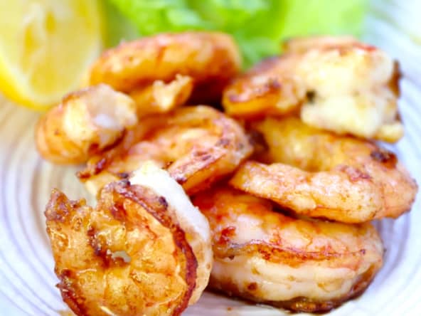 Crevettes au gingembre