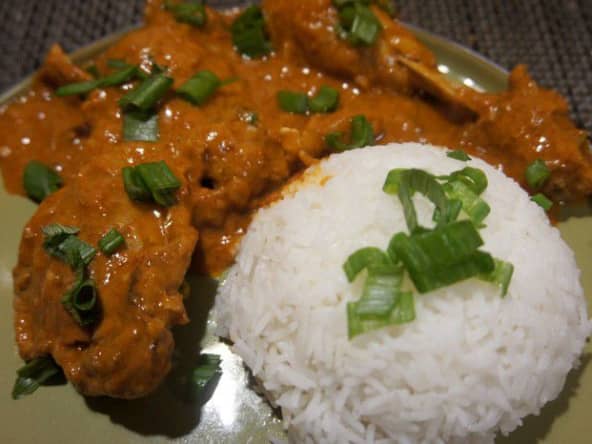 Mafé de poulet africain