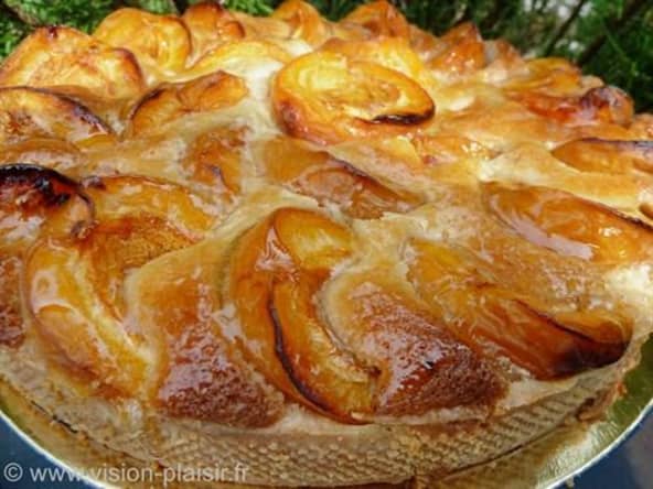 Tarte aux abricots très gourmande