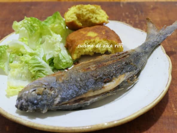 Saurel frit à la bônoise
