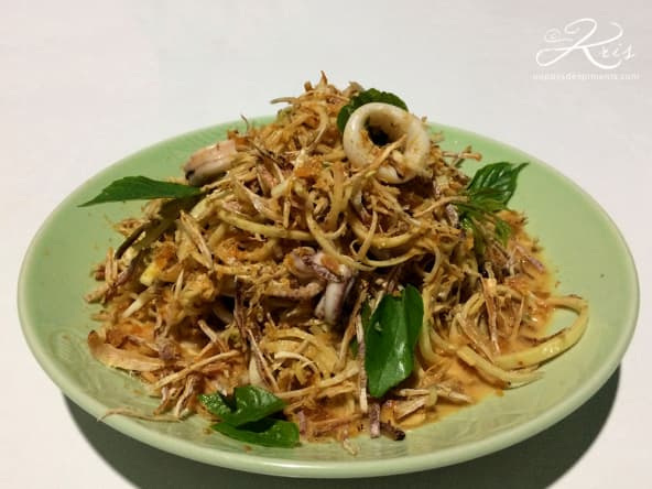 Salade de fleur de bananier