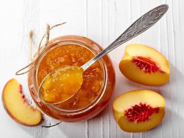 Confiture des pêches