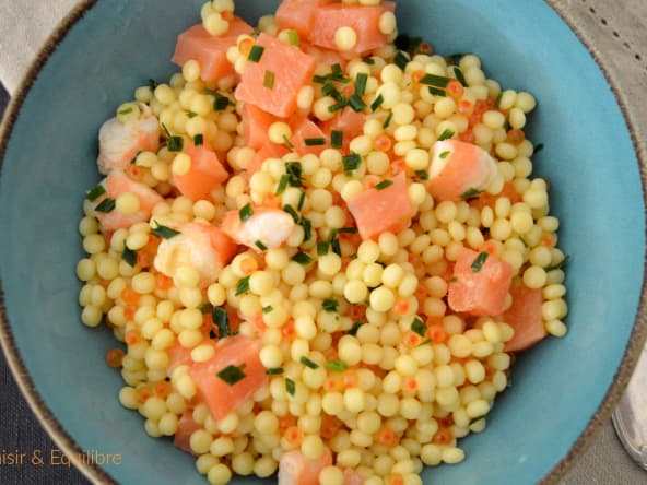 Perles en salade de la mer
