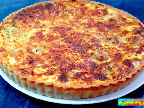Quiche à l'andouillette