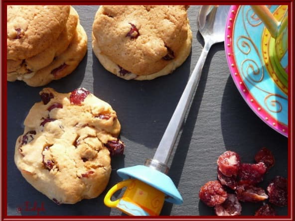 Cookies aux cranberries