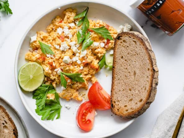 Oeufs brouillés à la marocaine