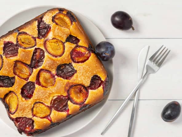 Tarte aux quetsches alsacienne