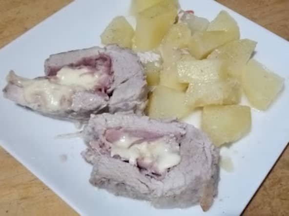 Filet mignon farci au bacon et à la mozzarella