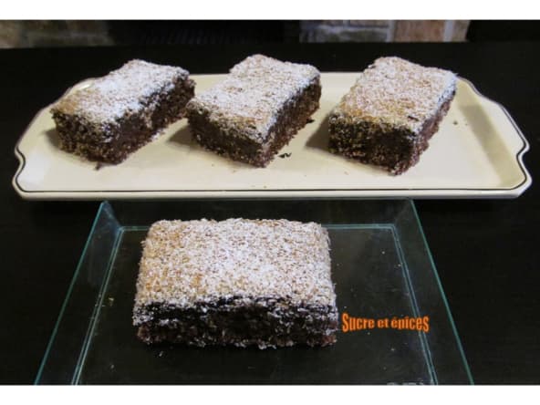 Brownie à la noix de coco